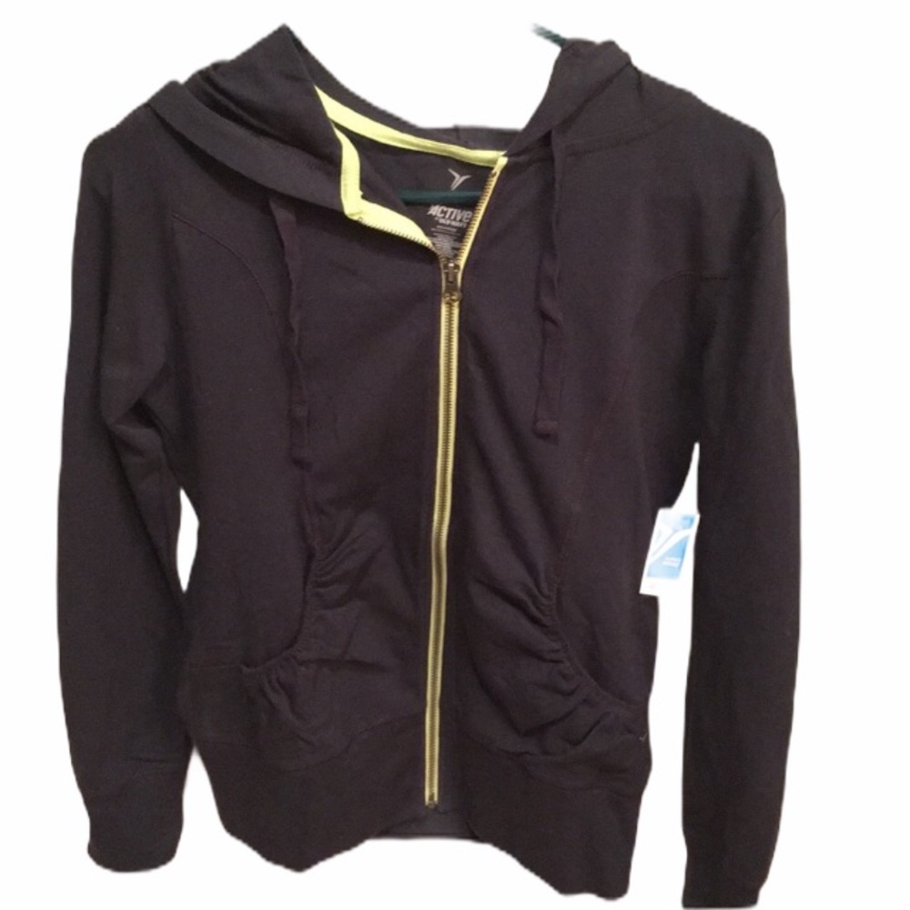 NWT Old Navy athletic jacket M full zip  hoodie